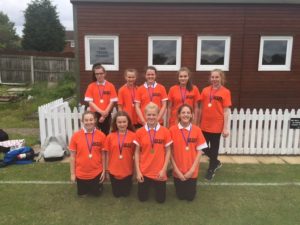 U13 Girls Cricket Team Win Tyne and Wear School Games Finals